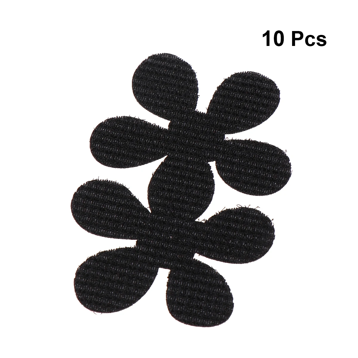 

10pcs Stickers Easy Large No Metal Elastics Ponytails Workout Playing Fringe Grippers Bang Stickers Hair Slide Pins Hair Care