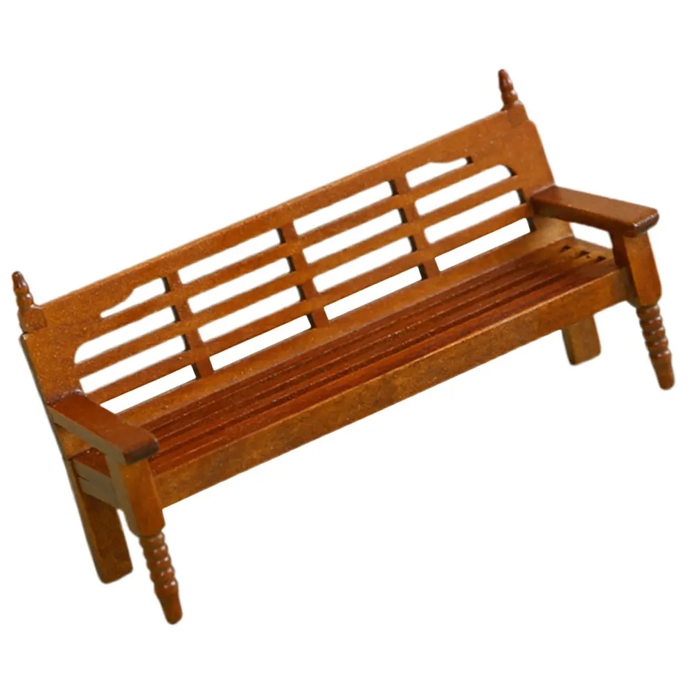 ของตกแต่งสวนจิ๋วสุดหรู ม้านั่งจิ๋ว เฟอร์นิเจอร์จิ๋วสำหรับจัดสวน DIY เฟอร์นิเจอร์เรซิ่นรูปม้านั่งสำหรับตกแต่งสวนสาธารณะ