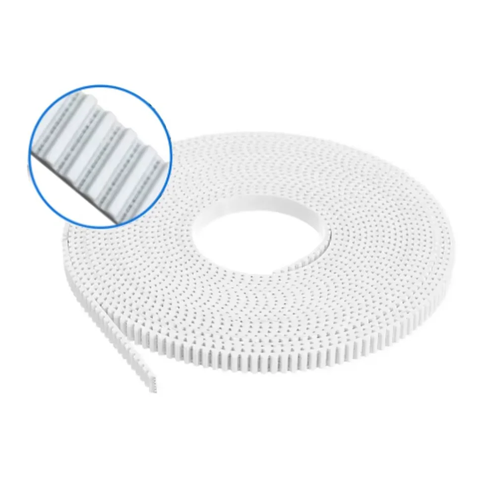 T2.5 Open synchronous Timing belt width 4/5/6/9/10/15/20/25mm Polyurethane steel PU T2.5 open Belt pulley 3D printer