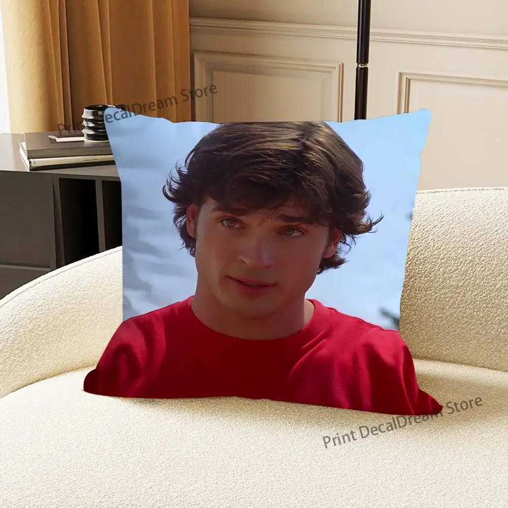 T-Tom Welling Kissen für Schlafzimmer, Auto, Café, Zimmer und Wohnzimmer, Sofa, dekorativer Kissenbezug – Detail 18