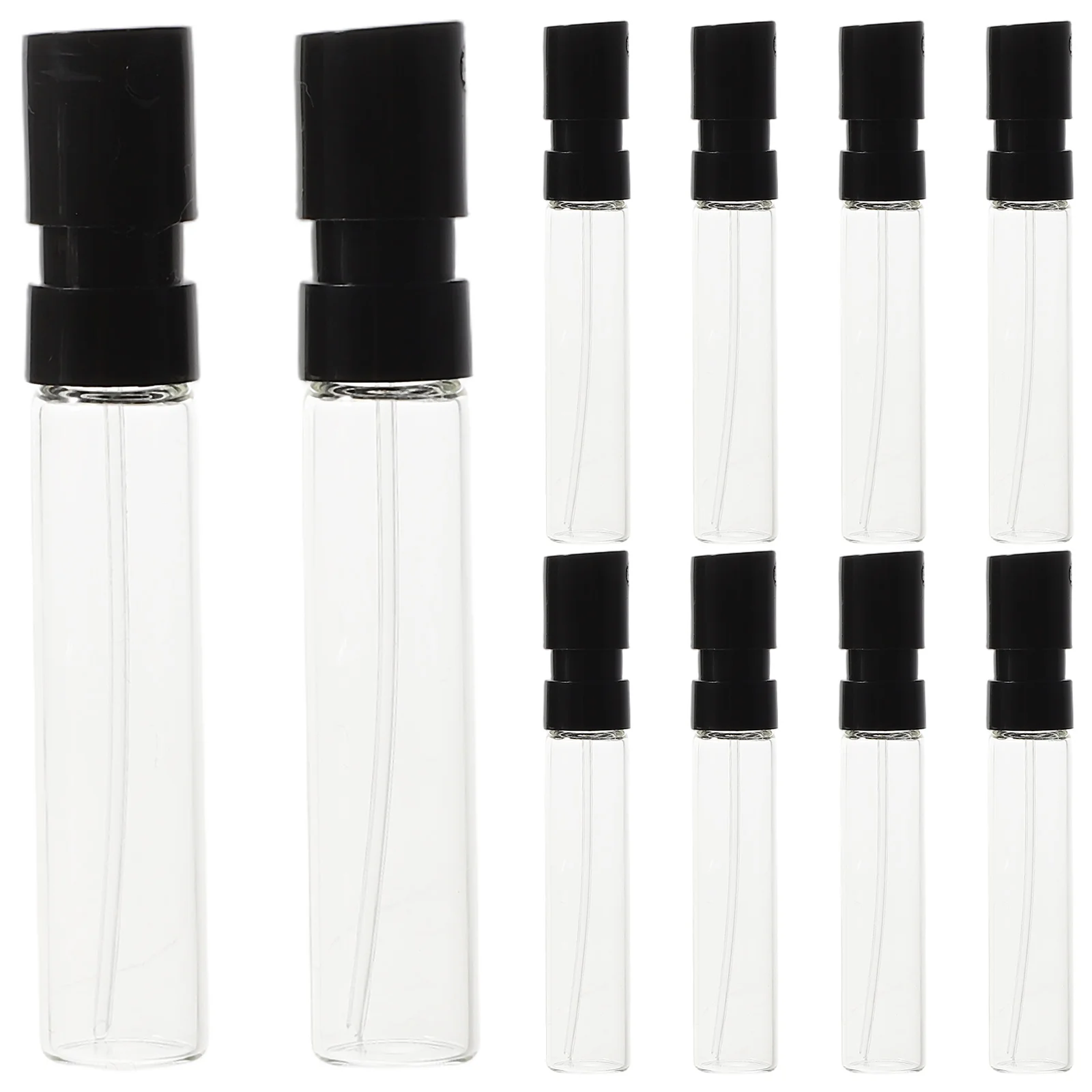 

10 Pcs Fragrance Sample Bottles Sprayer Atomizer for Perfume Essential Oil Container Decanter Cologne Travel