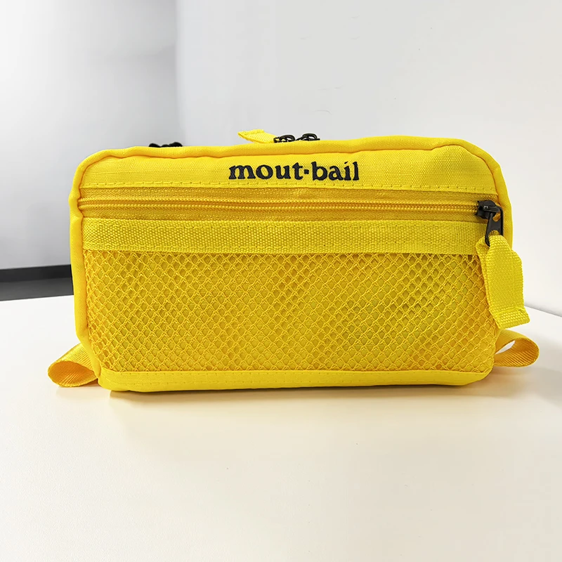 Große Kapazität Nylon-Make-up-Tasche, wasserdicht, mehrschichtig, Kulturbeutel, ultraleichte Netztasche für Reisen und Camping, Kosmetikaufbewahrung – Detail 3