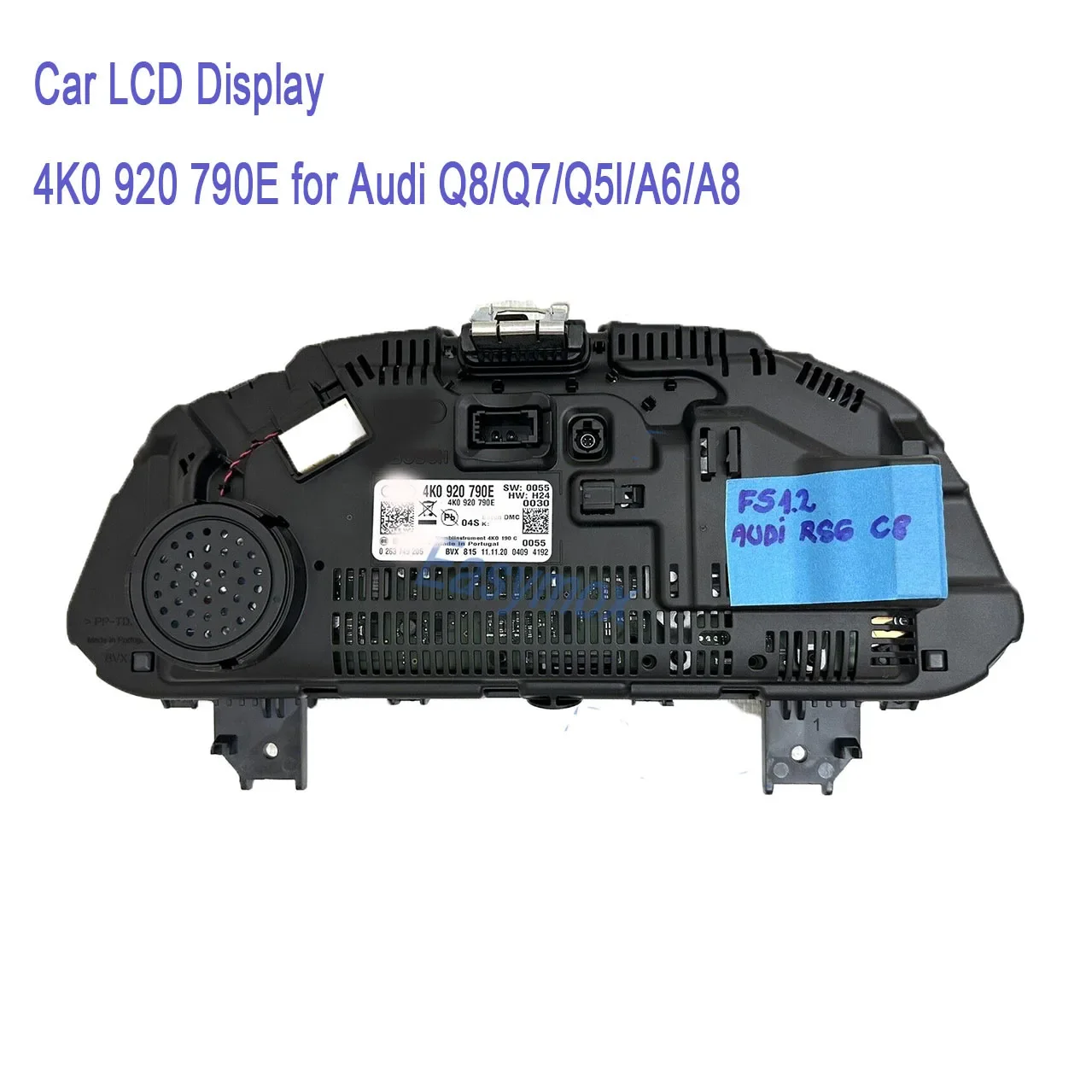 

4K0920790E 4K0 920 790E 12.3inch LCD Display for Audi RS6/C8 Brand New Dashboard Speedometer Instrument Cluster