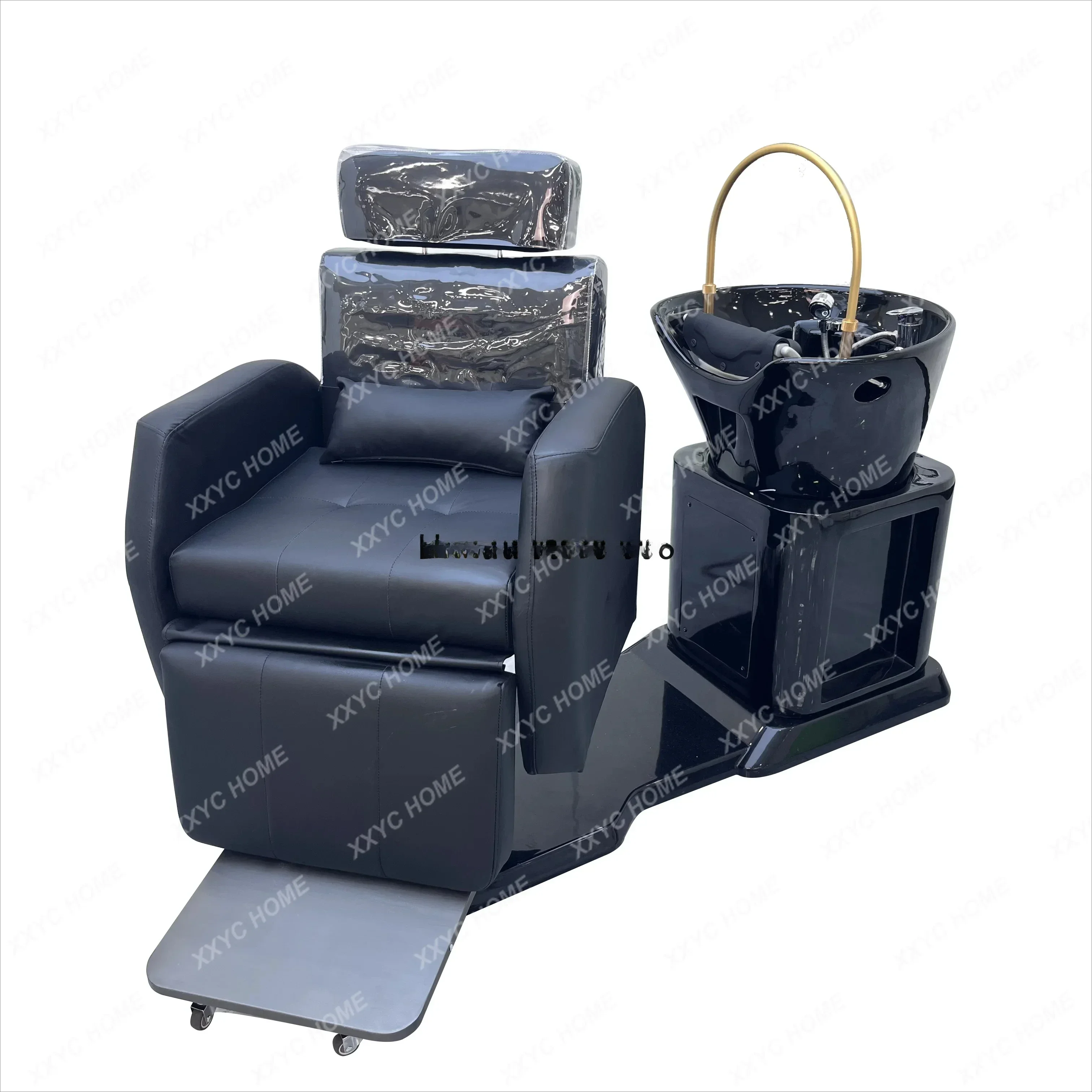 

Multifunctional shampoo bed rotating hair chair integrated with washing and care