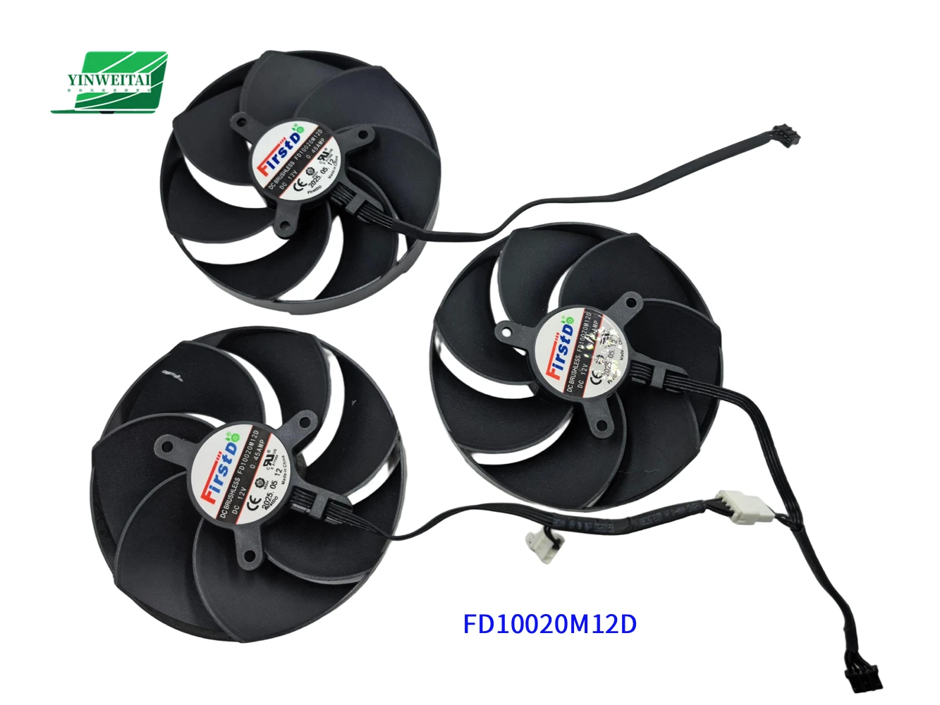95MM FD10020M12D DC12V 0.45AMP 4Pin Video Card Fan Compatible for PNY GeForce RTX 4080 RTX4090 XLR8 Gaming V Triple Fan Kindly