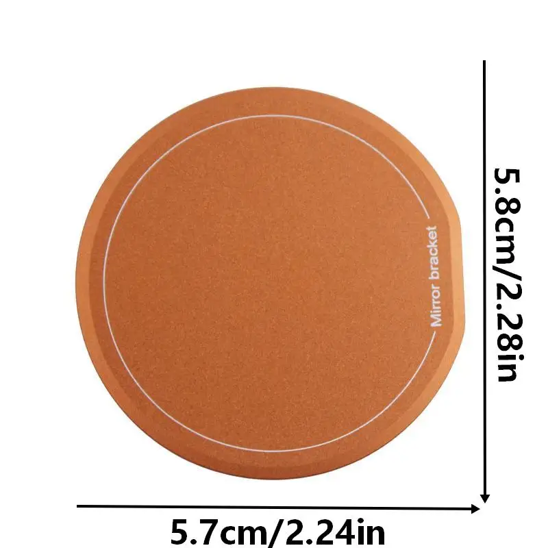 1PC Ultra Thin Rotatable Portable Invisible Back Sticker Multi Function Magnetic Phone Makeup Mirror Holder Stand Universal