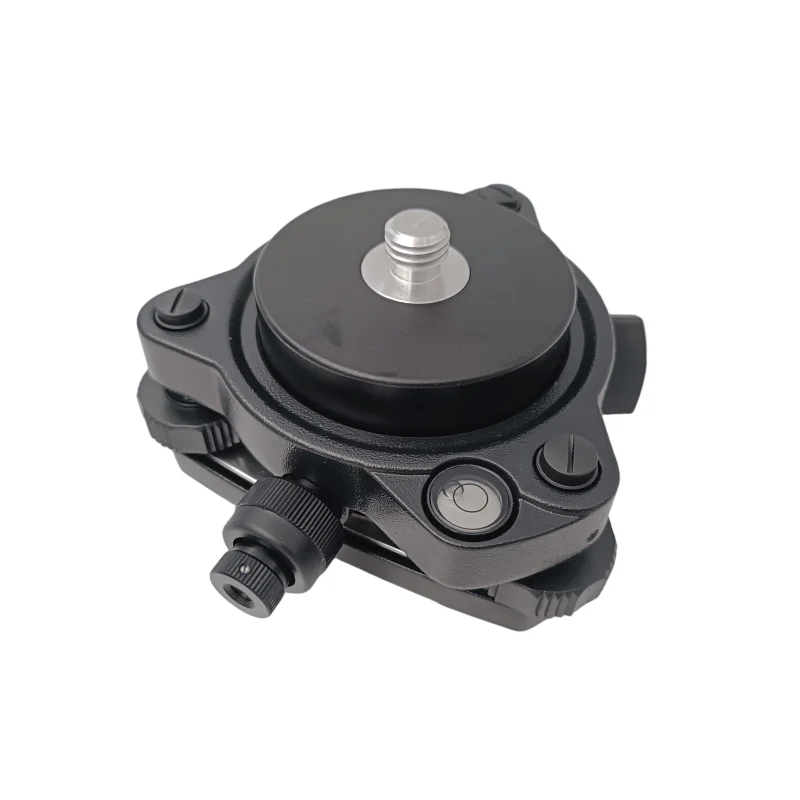 Black Tribrach With Optical Plummet & GPS Tribrach Adapter Carrier With 5/8\