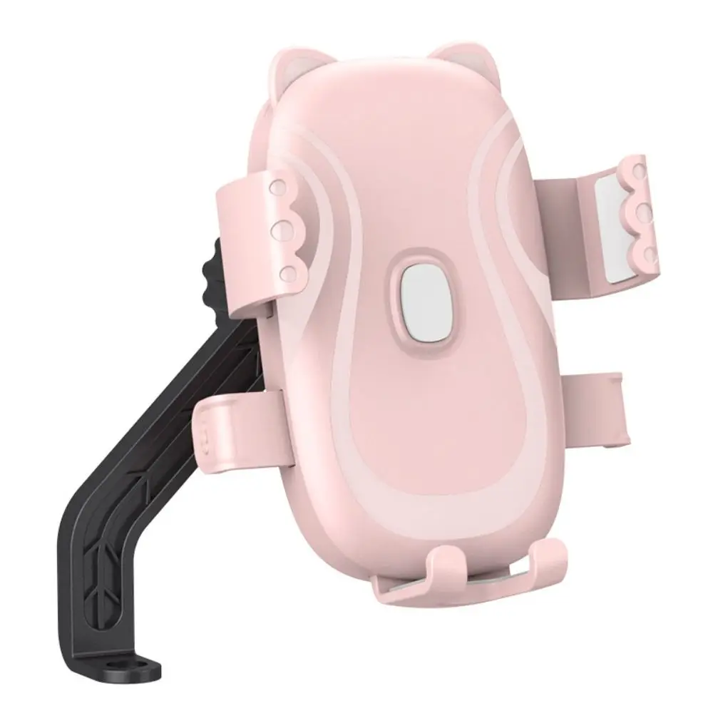 

Держатель для телефона на велосипеде с защитой от сотрясений, регулируемый на 360° ° Вращающийся кронштейн для телефона с электрическим велосипедом, нескользящий стабильный зажим для телефона для скутера