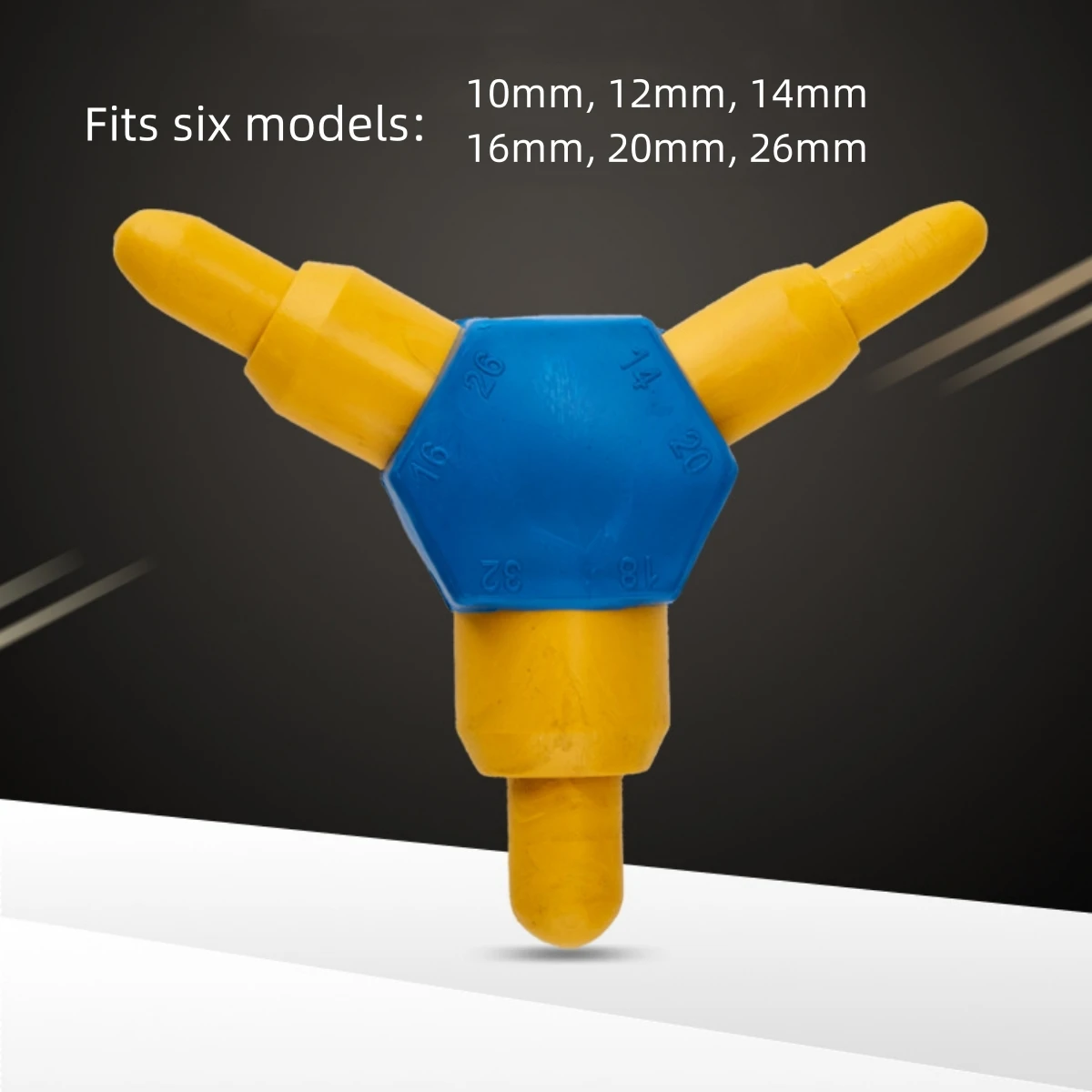 Pipe Installation Tools Rounding Device Flaring Device Tube Bender Hose Repair Connectors Plastic PE Pipe rounder Hole 1 Pcs