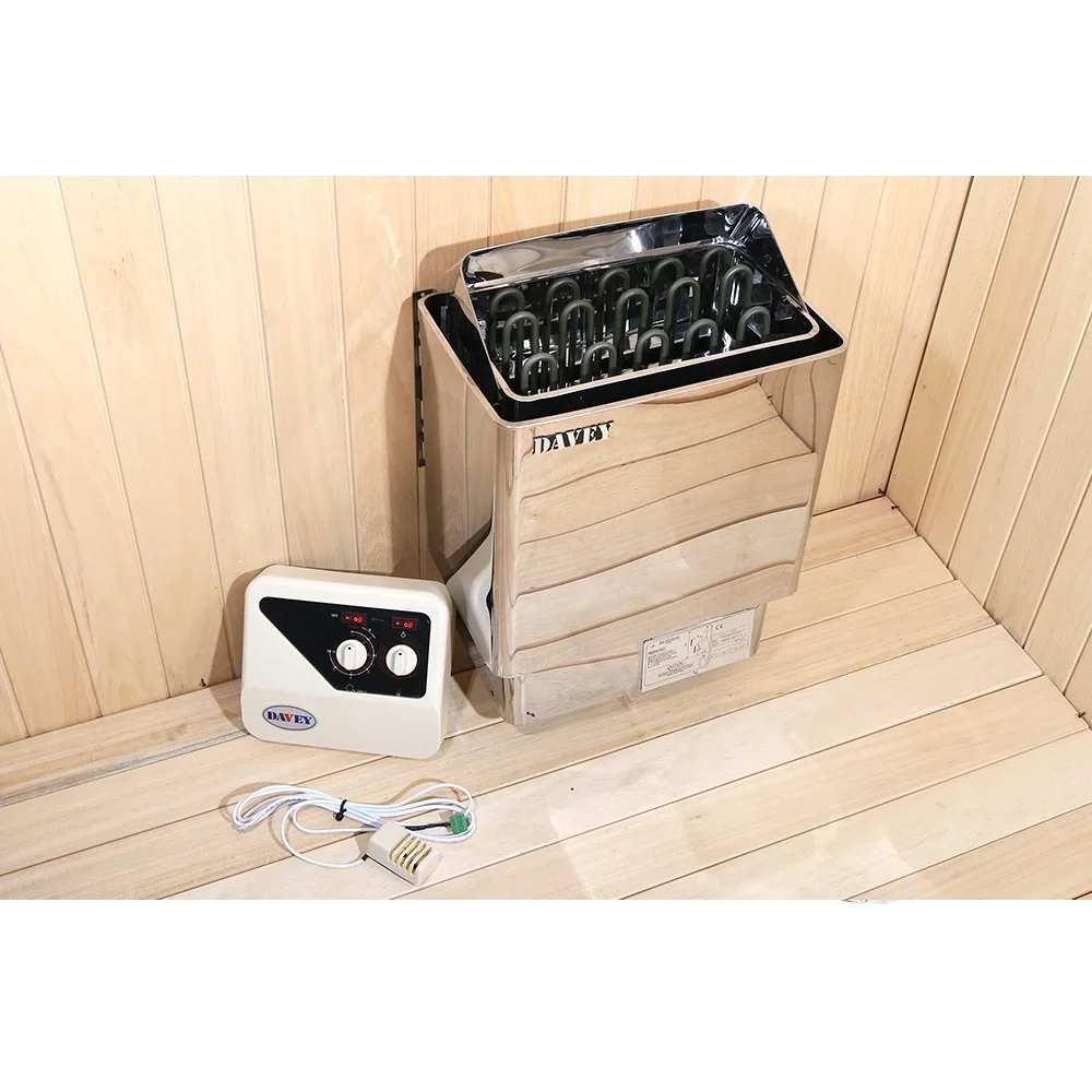 

Dry Steam Sauna Room Accessories Stainless Steel Electric Sauna Heater