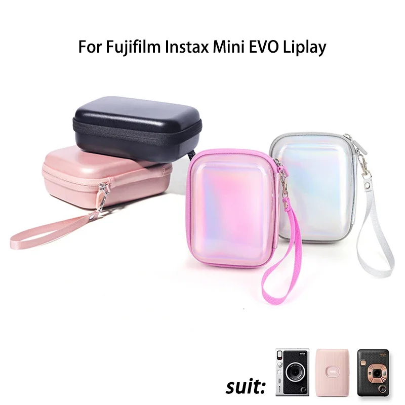 For Instant Film Fujifilm Instax Mini Link Liplay EVO SP-2 Printer Shockproof EVA Carrying Case With Mesh Pocket - Accessories