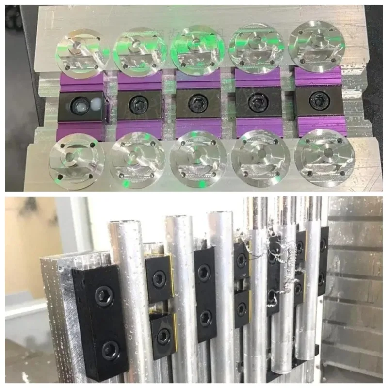 10PCSsuitable for parallel pair CNCpneumatictighteningblock surfaceexpansion wedgeOK fixturebidirectional sidemaximumworkstation