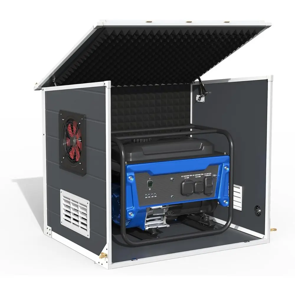 

Всепогодный, звукоизолированный и утепленный кожух для уличного генератора: идеальное решение для портативного электроснабжения