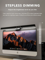50cm Computer Monitor Light Bar Screen Hanging Lights Stepless Dimming USB Desk Lamp For Study Reading Light Table Monitor Lamp