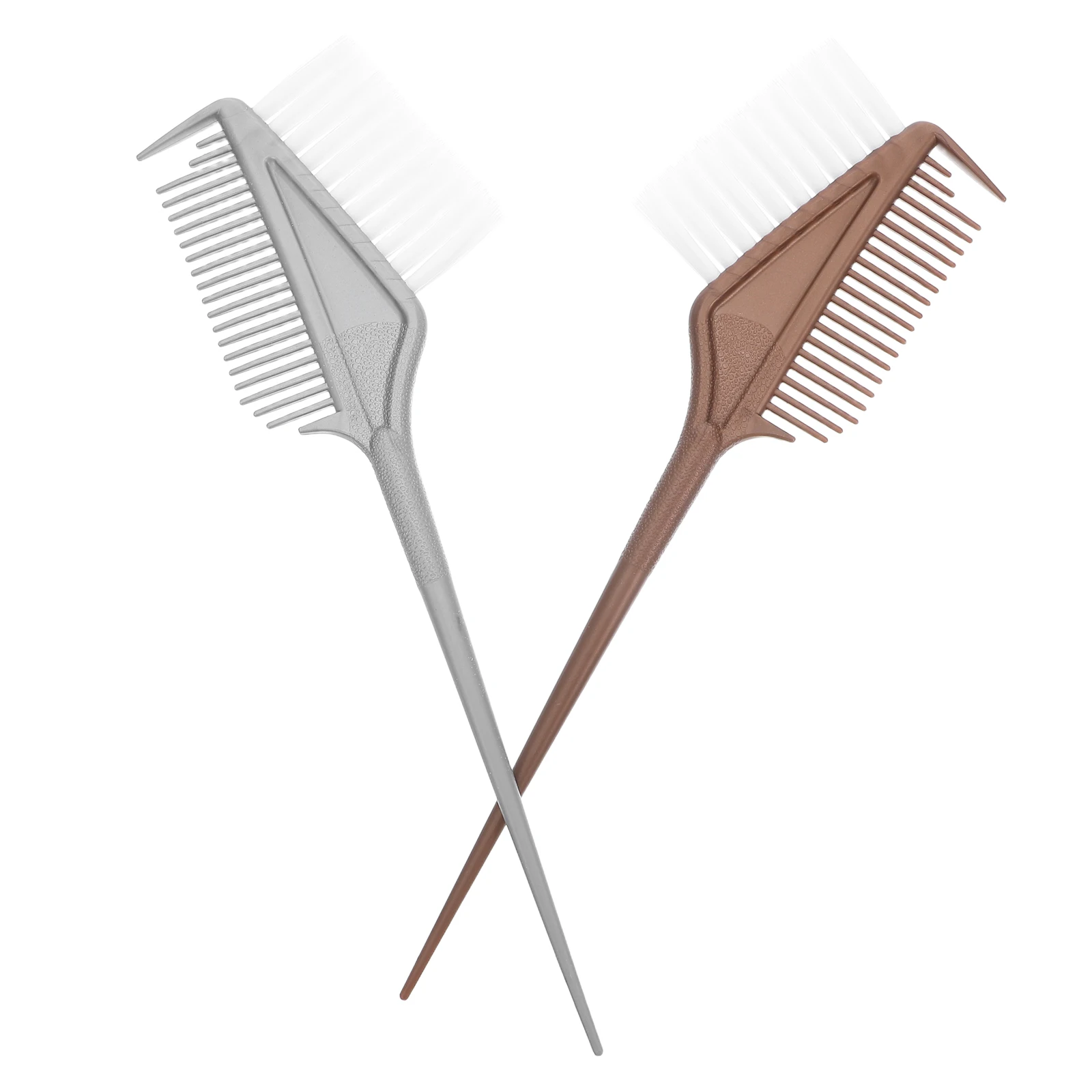 

2 Pcs Hair Dye Comb Lightweight Salon Tool for At Home Use Long Tail Braiding Foiling Highlights Easy Cleaning