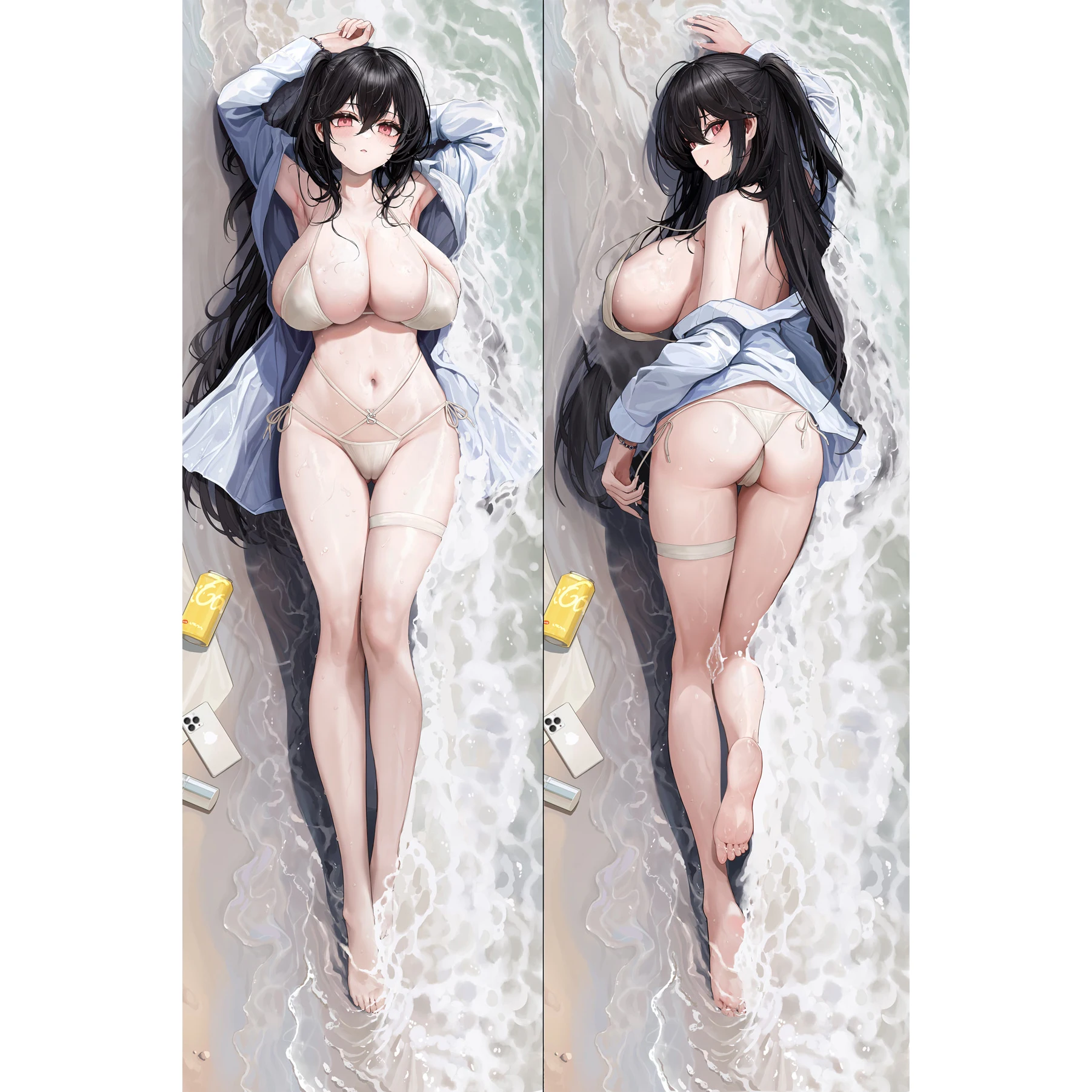 

Azur Lane アズールレーン IJN Taihō Dakimakura Hugging Body Pillow Cover Case Otaku Anime Long 3D Two-Side Sexy Pillowcases