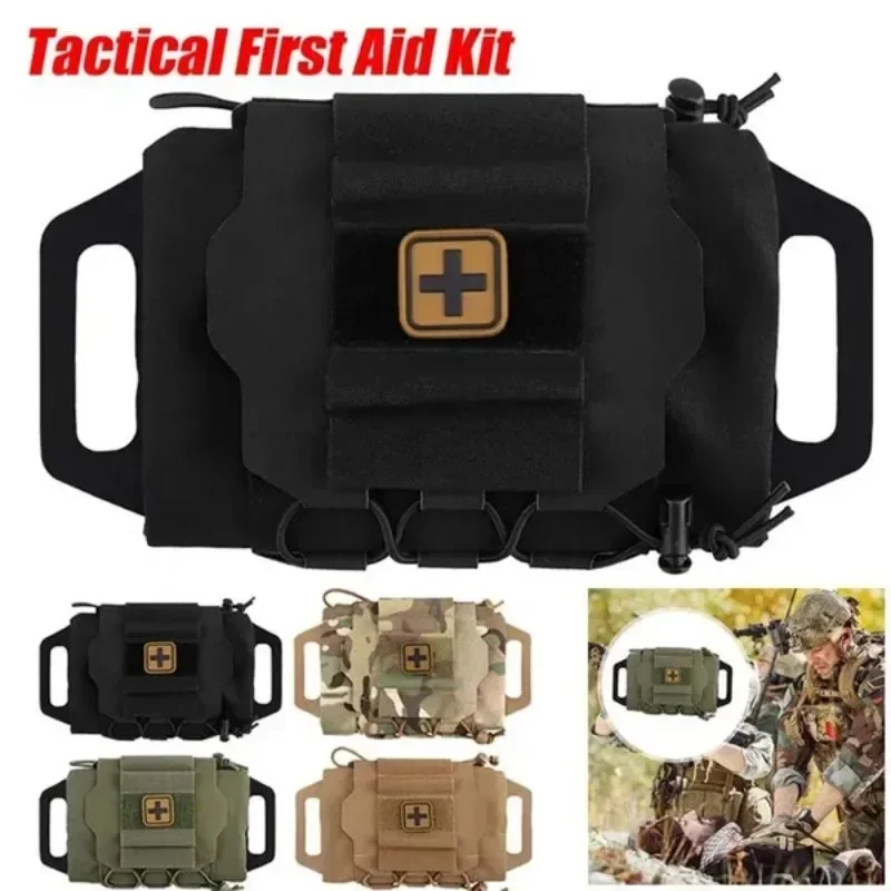 

Tactical Pouch MOLLE Rapid Deployment First-aid Kit Survival Outdoor Hunting Emergency Bag Camping Medical Kit