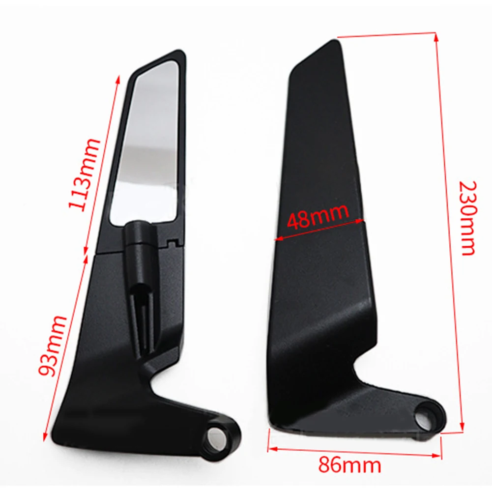 Motorcycle Parts Rearview Mirror For Vehicle Rearview Easy To Install High-quality Materials And Play For Most Motorcycles