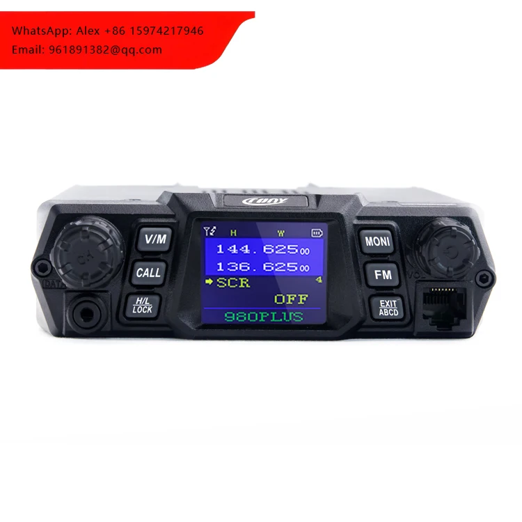 

Top Quality Crony Cn-980Plus Handheld High Power 100W Long Range Dual Bands Uhf Vhf Ssb Cb Radio