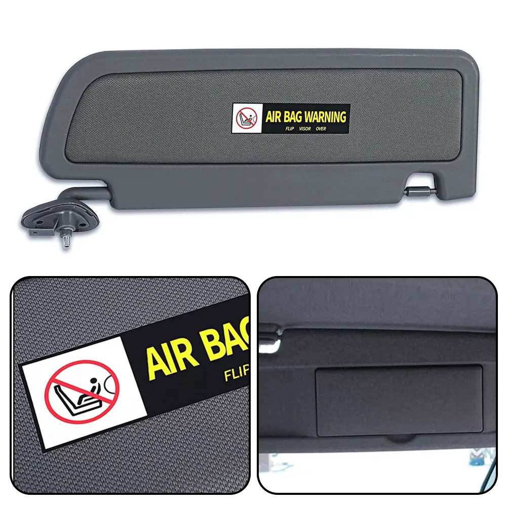 

Car Interior Accessory Replacement For Damaged Sun Visor Practical Vehicle Sun Shade High Universality Fitment