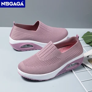 Women Hiking Shoes Air Pillow Non -slip Orthopedic Shoes Ladies Platform Mules Breathable Women's Tennis 10 Main Sales Women's Orthopedic Sneakers - №4