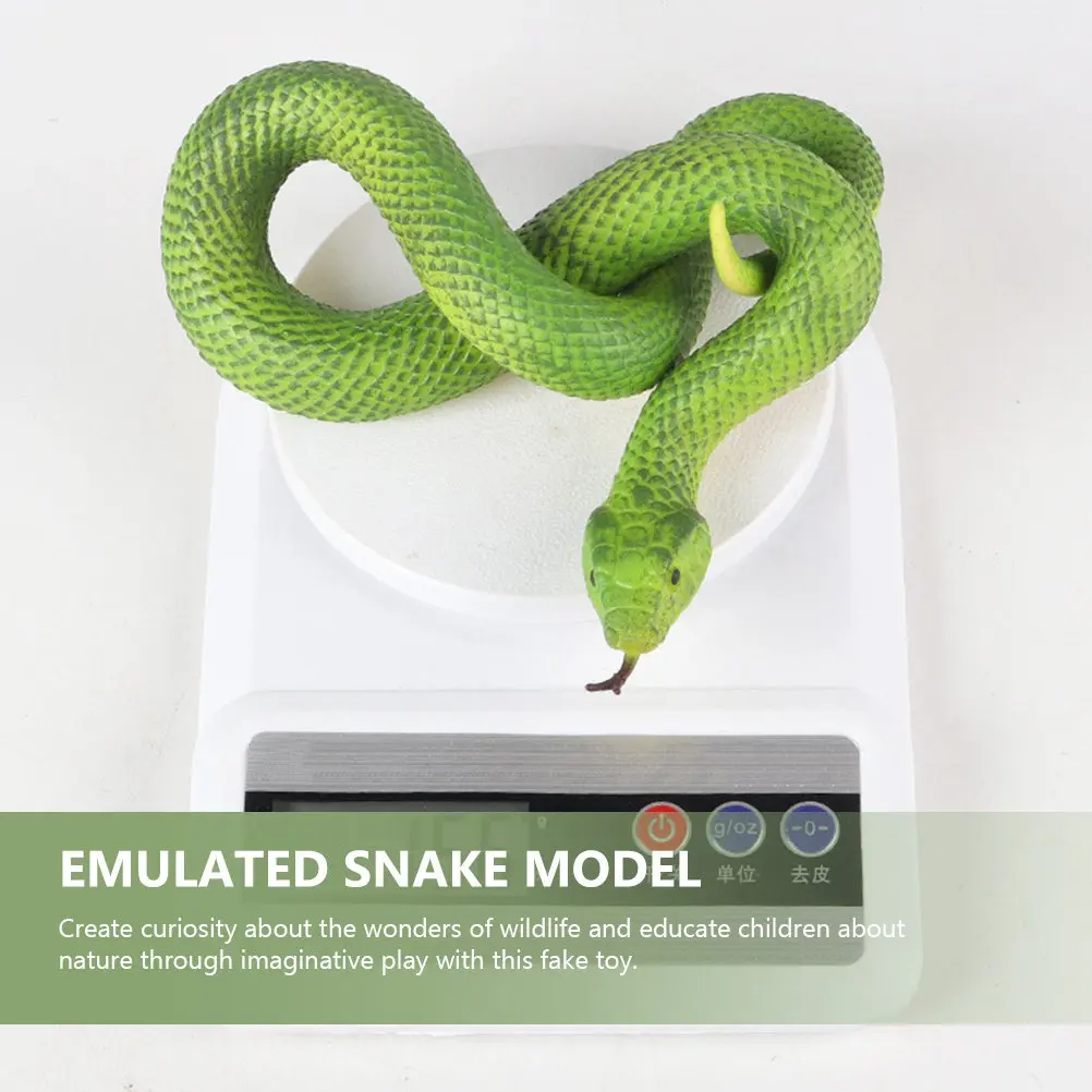 

Soft Rubber Snake Simulation Realistic Decorative Prank Prop Kids Trick Plaything Curiosity Educator