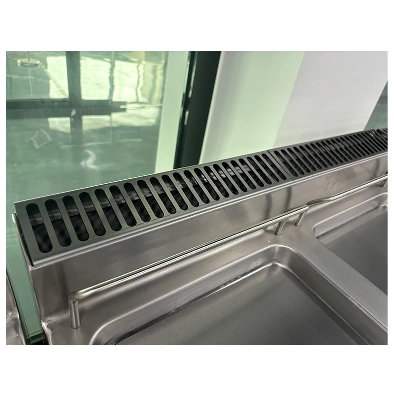 تخفيضات كبيرة على مقلاة الزيت العميق الكهربائية الأوتوماتيكية للمطاعم من الفولاذ المقاوم للصدأ للدجاج المقلي