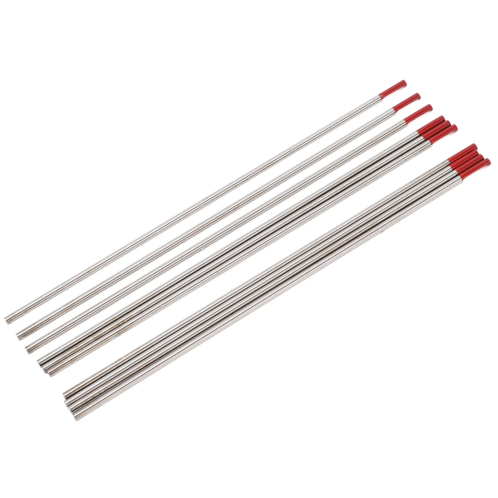 TIG Welding Tungsten Electrodes  Welding Tungsten Electrodes Centerless Grinding Red Tip for Thin Stainless Steel Plate