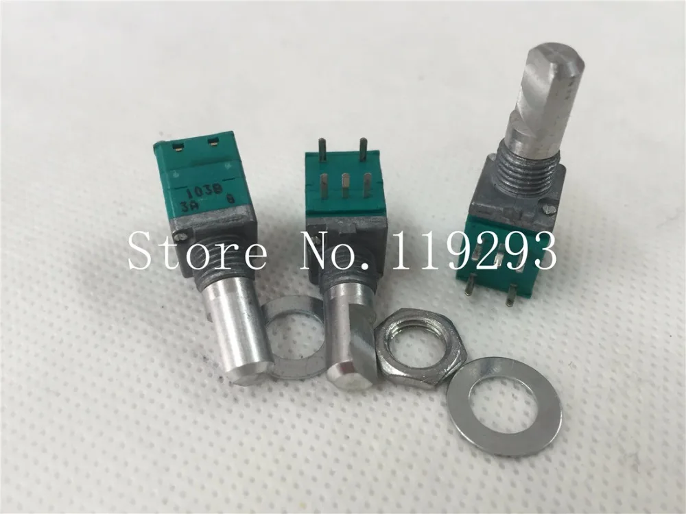 [BELLA]The new import Japan ALPS RK09 Precision Potentiometer B103 B10K  15MM Axle--10PCS/LOT