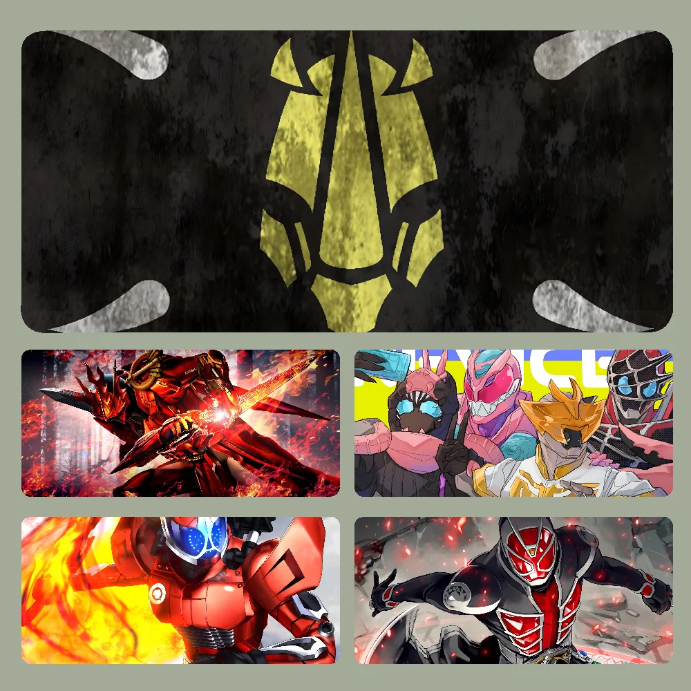 

K-Kamen Rider Mousepad Large Computer Gaming Accessories MousePads Desk Mats Anti-slip Laptop Soft Mouse Pad