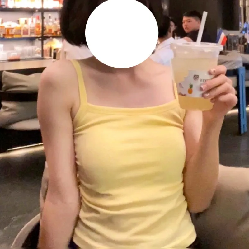 Leibchen Frauen Süße Raffen Casual Kulturen Alle-spiel Y2k Ärmel Harajuku College Urlaub Koreanische Mode Chic Sommer Hotsweet