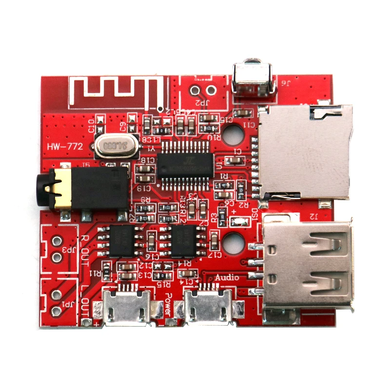 Bluetooth Mp3 Audio Ontvanger Board Diy Lossless Auto Speaker Versterker Board Met Afstandsbediening Bluetooth Versterker Board