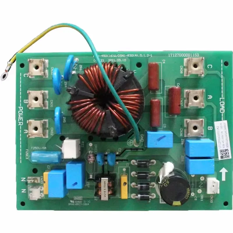 New for Midea Central Air Conditioning Power Board Lightning Protection Board Filter Board MDV-450 (16) W/DSN1-830 (A). D.1.2