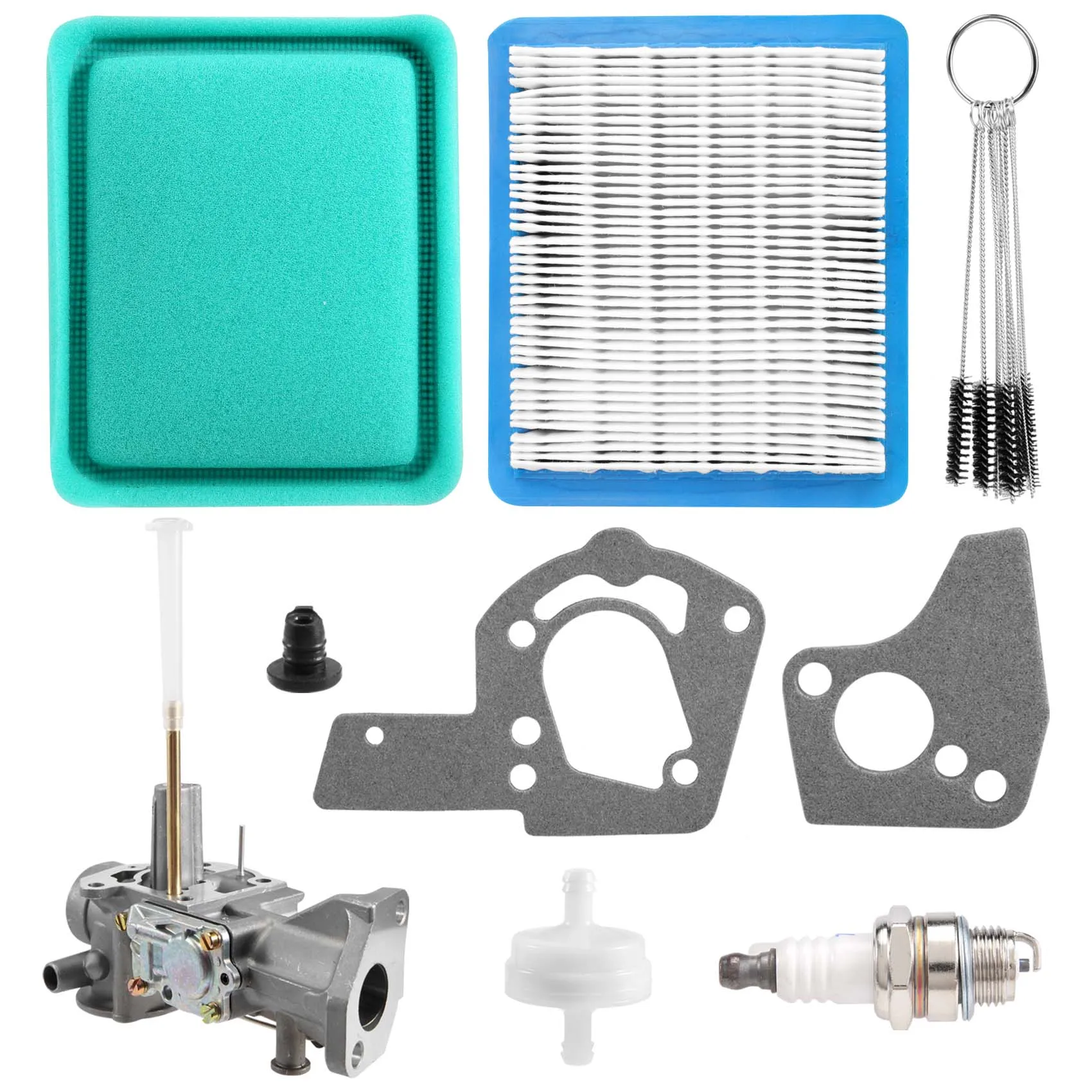 Sostituzione carburatore per motori Briggs & Stratton Kit guarnizioni carburatore da 5 CV 130202 112202 137202 133212 112232   G