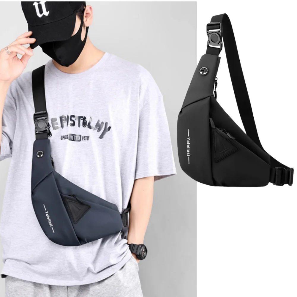 

Мужская нагрудная сумка, сумки через плечо, противоугонная для мужчин, маленькая сумка на плечо для Ipad, мини-водонепроницаемая сумка для мобильного телефона, сумка-мессенджер