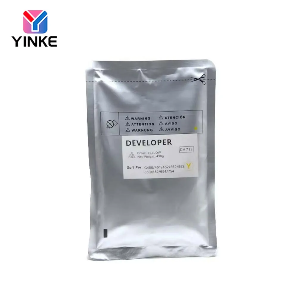 

1 шт. DV711 порошок разработчика для Konica Minolta Bizhub C450 C452 C452 C550 C552 C650 C652 C654 C754 японский высокосовместимый держатель