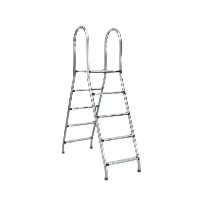 304 Stainless Steel Double Sided Pool Ladder for Inflatable Swimming Pools Heavy Duty Anti Slip Steps Safe Entry Exit Aid