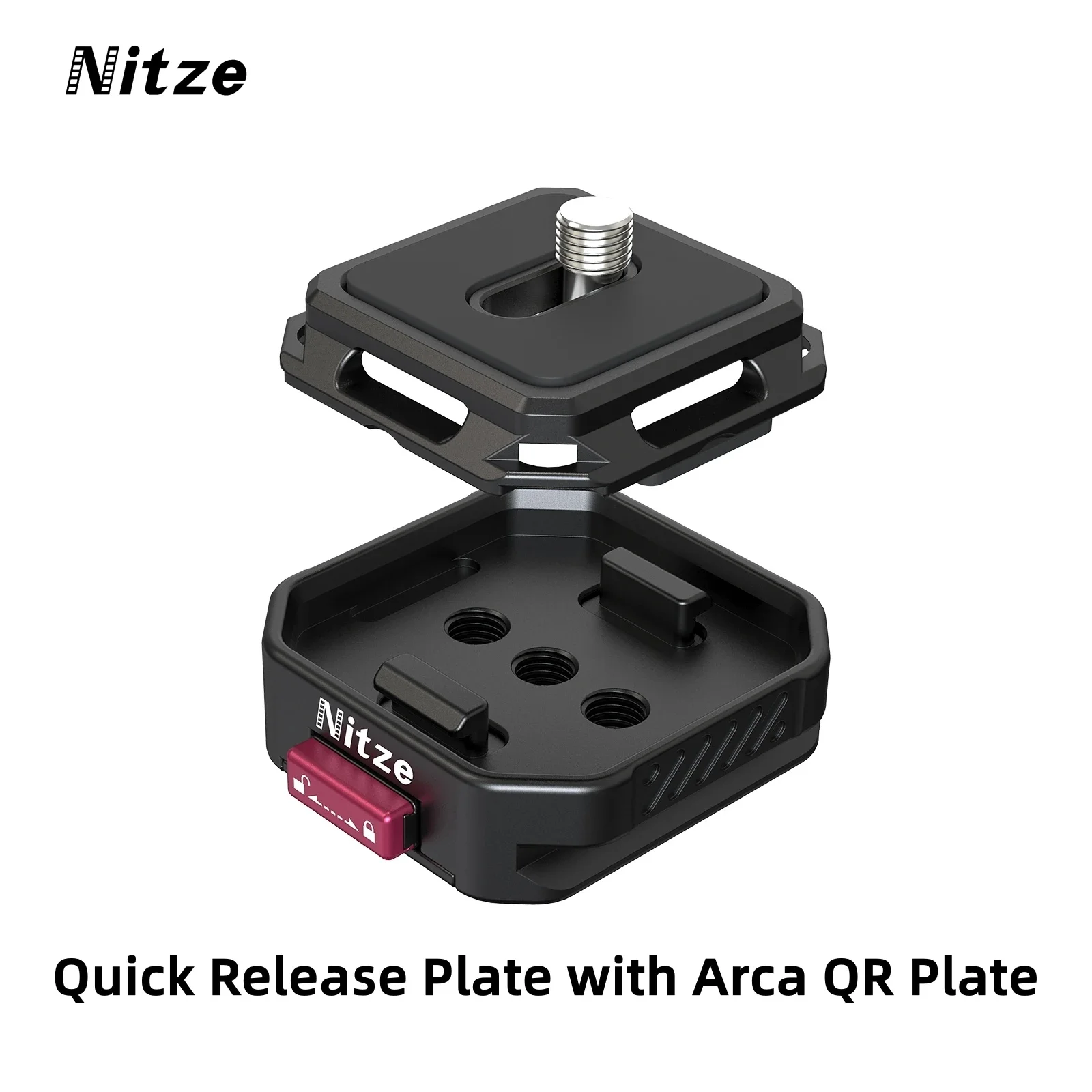 Nitze Quick Release Plate with Arca QR Plate and 1/4