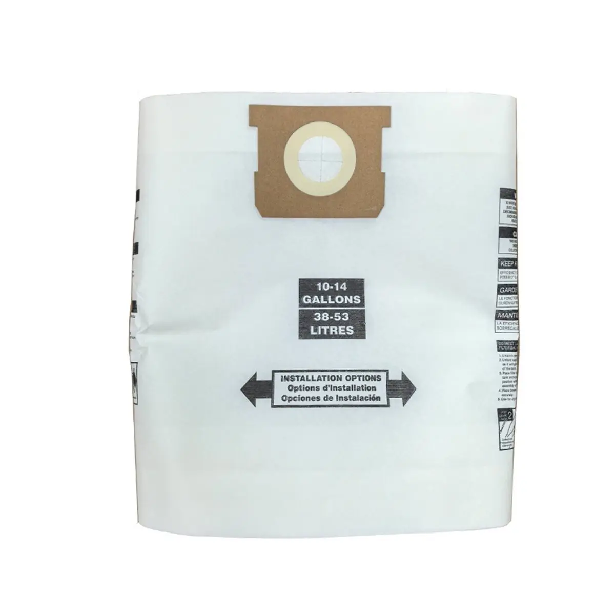 11·11COUPON 5PCS 10-14 Gallon Vacuum Dust Bags for Replacement Collector Filter Bag Large Capacity Parts