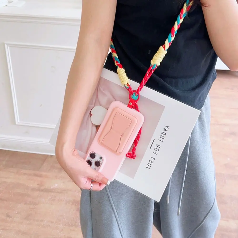 

Ремни для мобильного телефона ручной работы с защитой от потери и нашивкой, ремешок для мобильного телефона, многофункциональный регулируемый ремешок для телефона через плечо