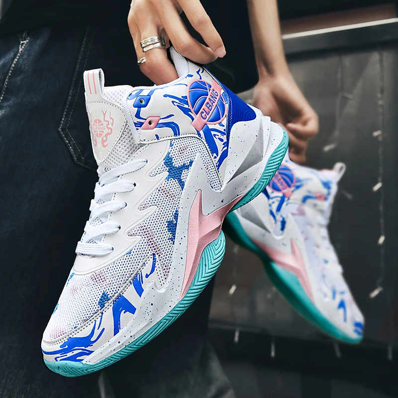 

Basketball Shoes Professional Men Cushioned Training Sports Shoes Athletic High-Quality Sneaker Original Street Basketball Boots