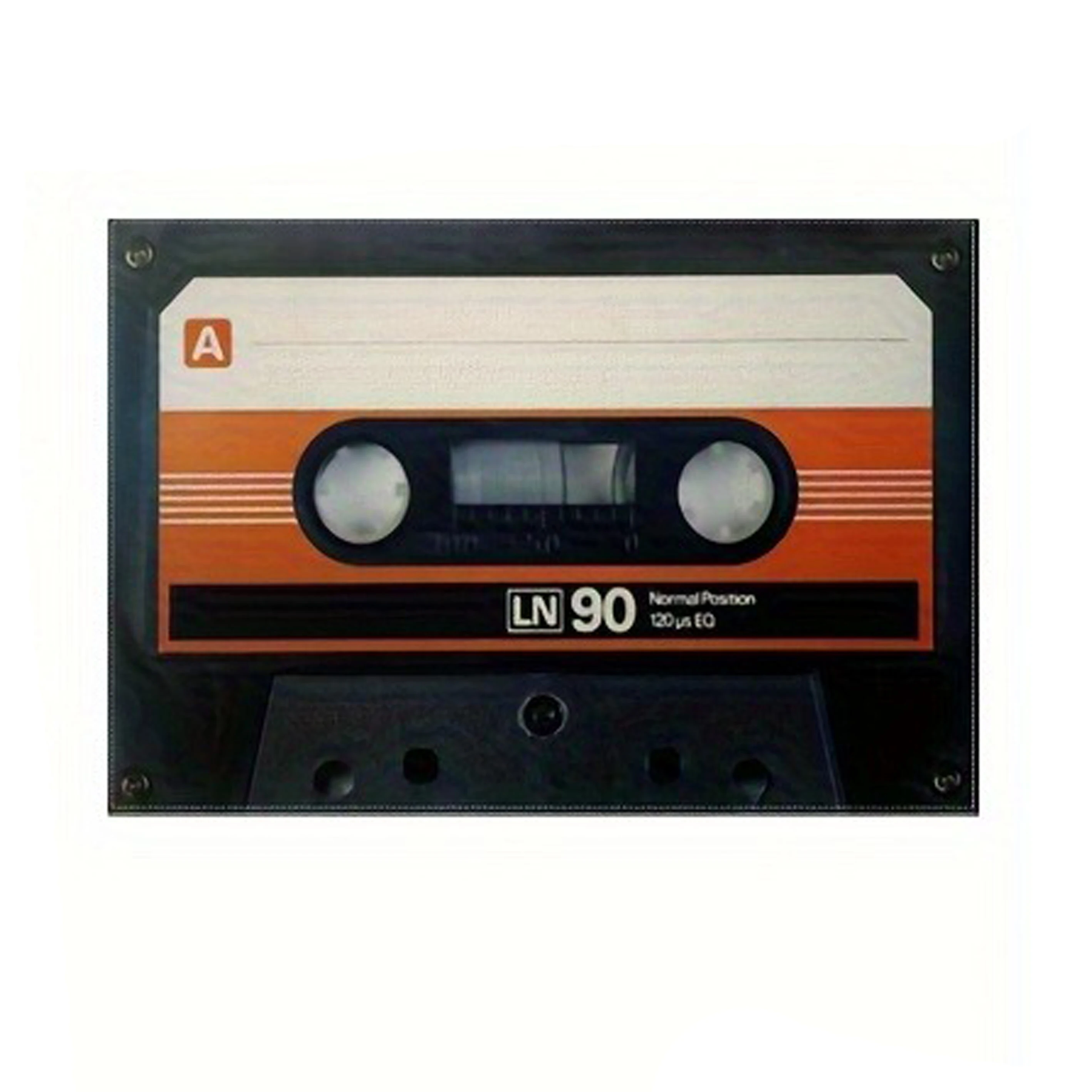 4pcs Set, Retro High-Fidelity 80s/80s Style Placemats, Burlap Placemats, Suitable for Dining and Kitchen Table Decor
