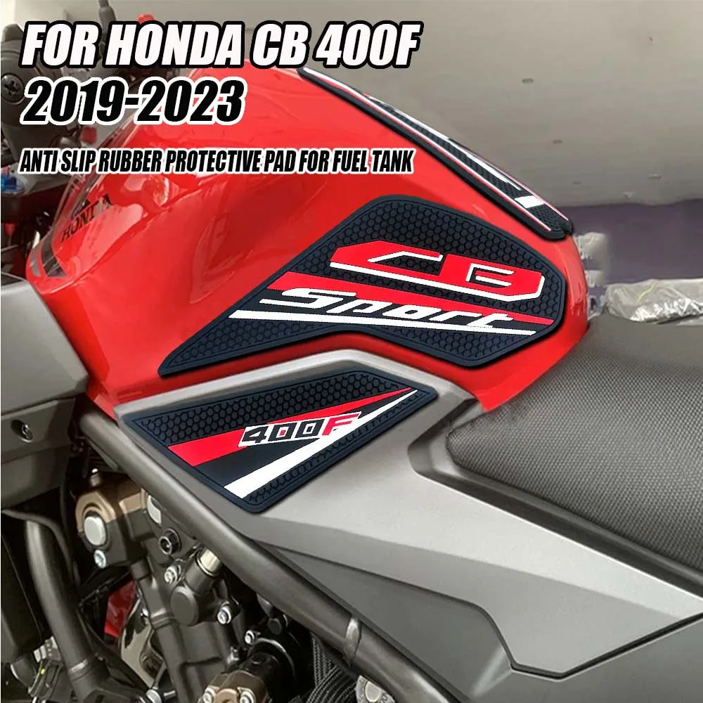 

2019-2023 new Tank Pad Gas Tank Traction Pads Fuel Tank Grips Side Sticker Knee Grips Protectors Decal For Honda CB400F cb 400f