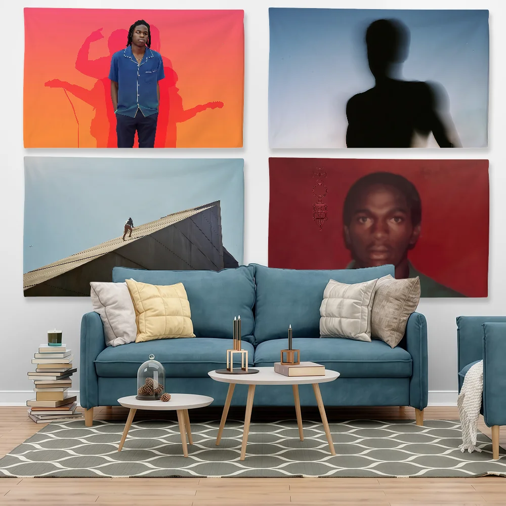 Singer Daniel Caesar Flag Tapestry Outdoor Party Bedroom Living Room Dormitory Decorative Themed Wall Hanging Banner Gift