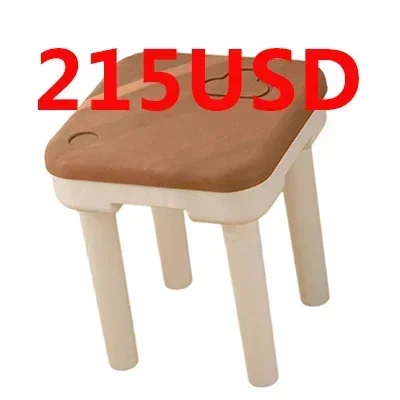 

2022 Rainbow Living Room Furniture Small Bench Non-slip Foot Stools