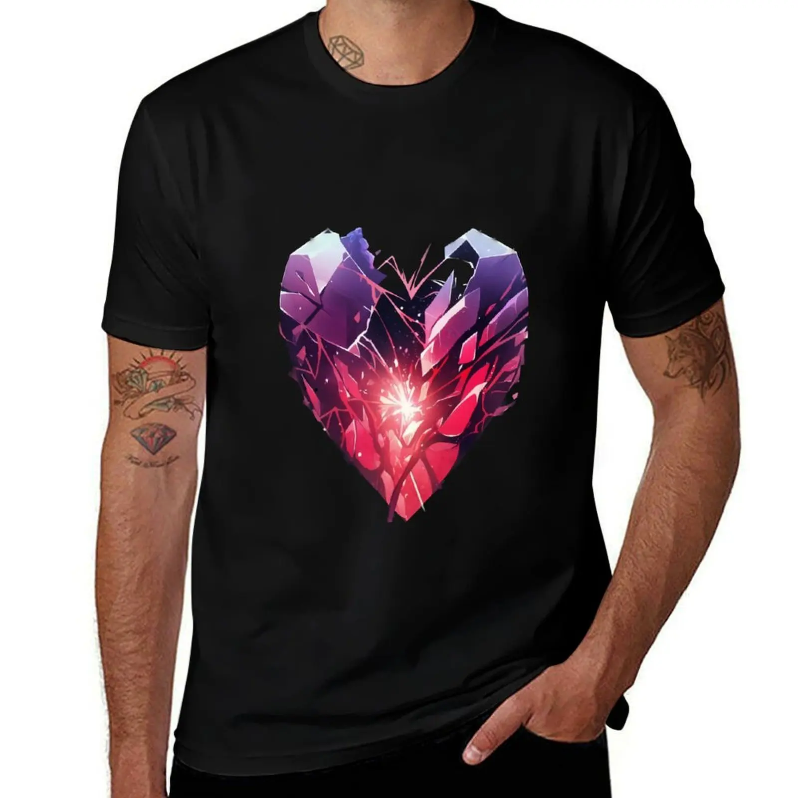 Healing a Broken Heart T-Shirt Standard Fit Solid Tee Shirt