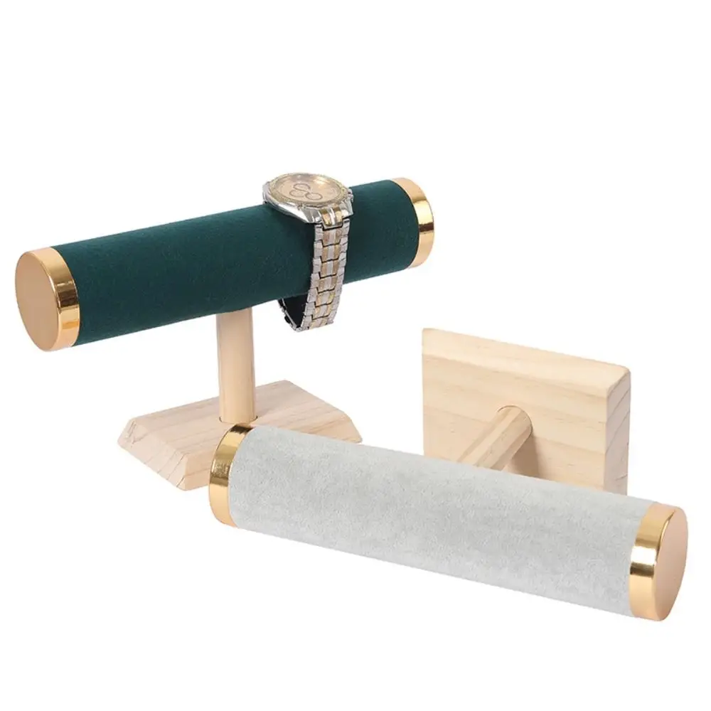 حامل مخملي منظم عرض موقف بلون الساعات رف شاشة الطبقة حامل مجوهرات حامل سوار الساعات عرض الوقوف #3