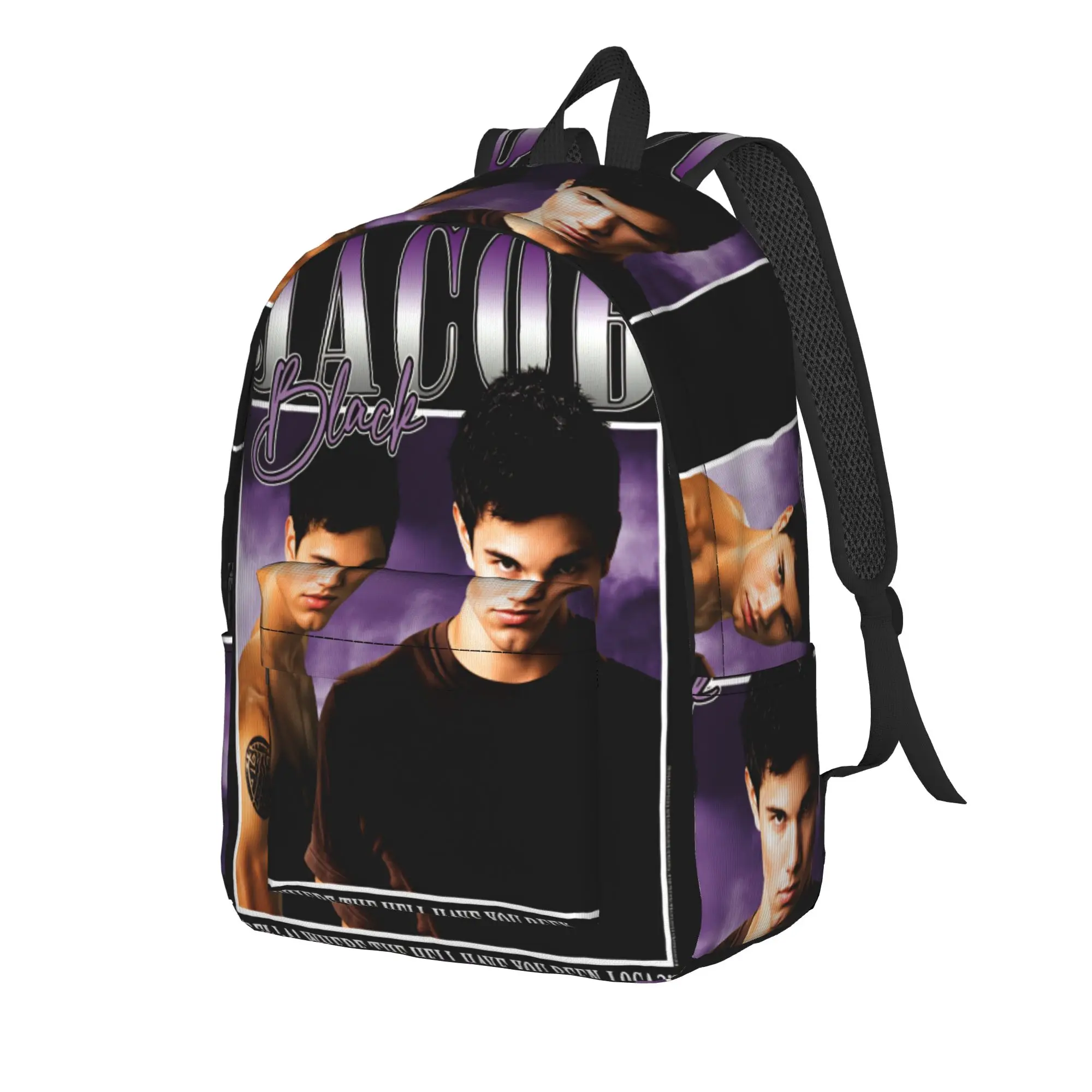 Decor Edward Backpack The Twilight Saga Kawaii Backpacks Unisex Outdoor Style Durable School Bags Design Rucksack