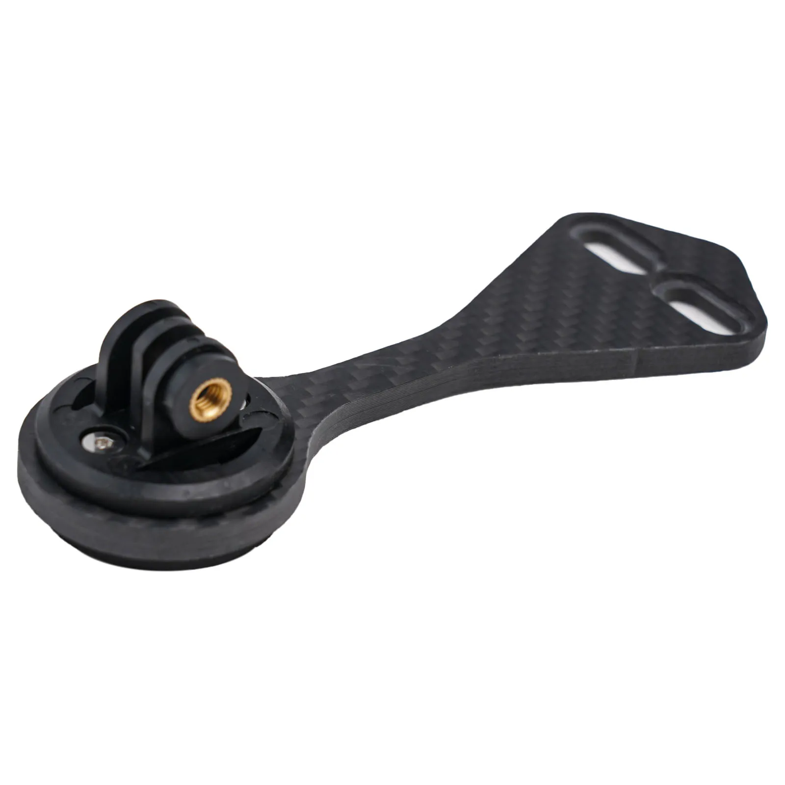 Bicycle Computer Holder Fits For For Garmin Devices Lightweight Carbon Design Supporting Camera Attachments Easily