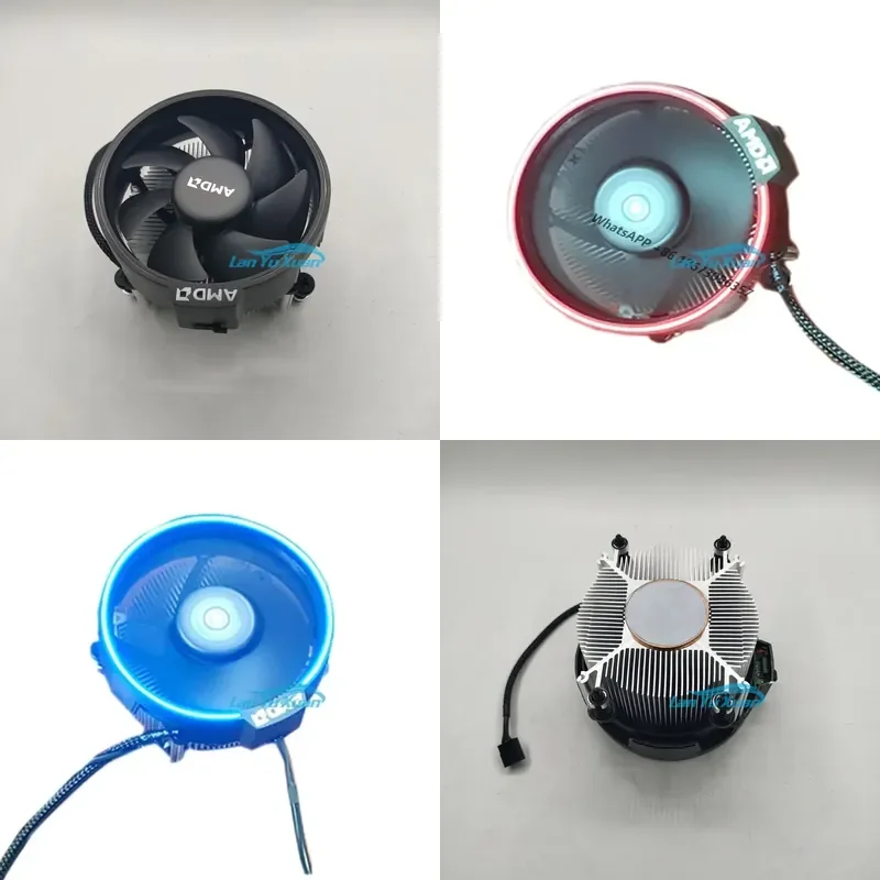 Refroidisseur de processeur AM4 Wraith Prism avec colonne de refroidissement, ventilateur et dissipateur thermique RGB, directement du fabricant